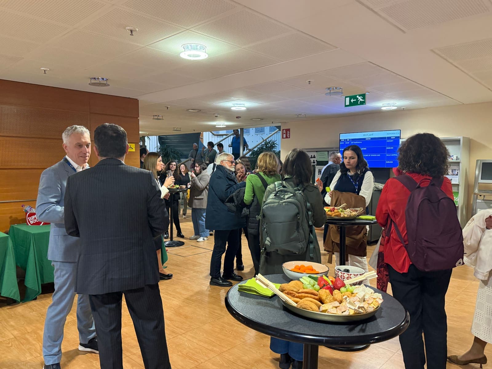 Event management and catering for 40 years of Spanish and Portuguese as official EU languages