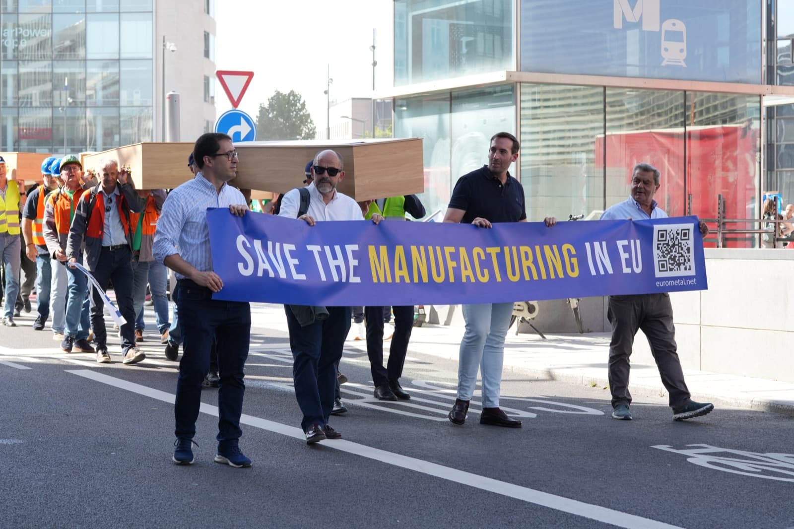 Organisation d’un convoi industriel européen à Bruxelles