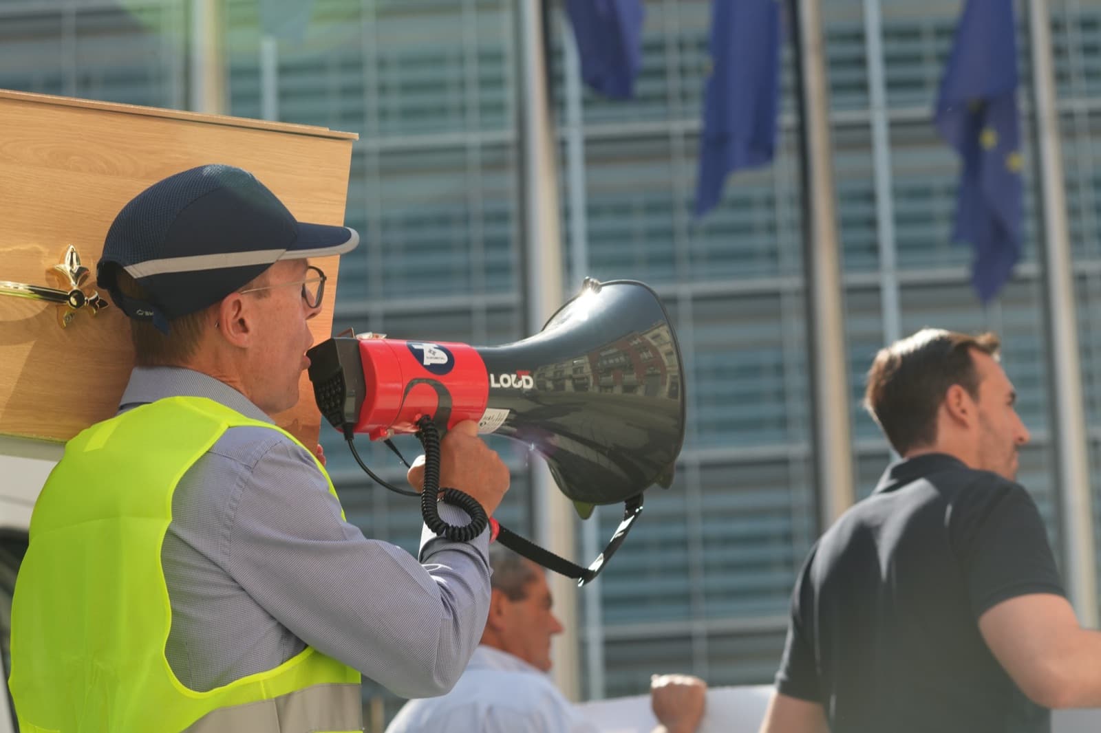 Organisation d’un convoi industriel européen à Bruxelles