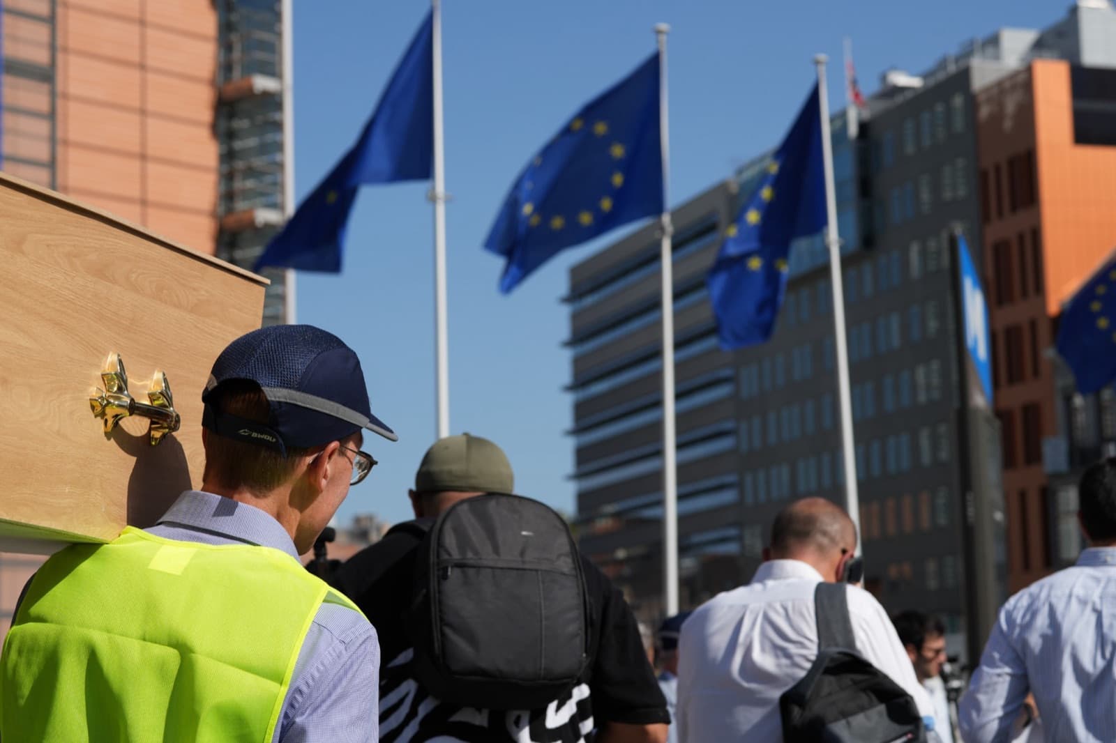 Organisation d’un convoi industriel européen à Bruxelles