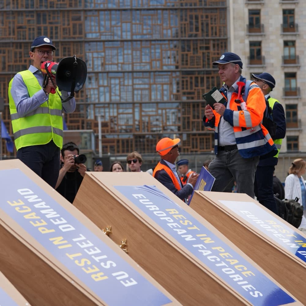 Organisation d’un convoi industriel européen à Bruxelles